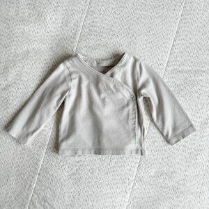 Pehr Kimono Wrap Cardigan - Dove Grey